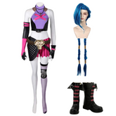 Arcane 2024 Jinx Kostüm Arcane: League of Legends Jinx Outfits